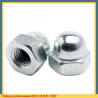 Гайка колпачковая М16 A4 DIN 1587